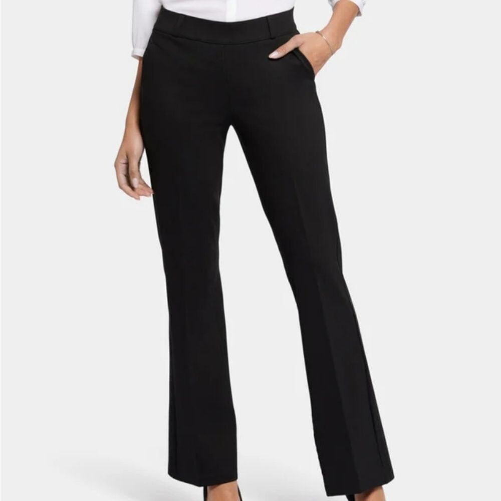 3168 Nwt Nydj Pull-On Flared Trouser Pants Sz Small